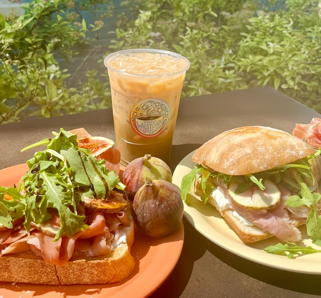 Fig, ham, prosciutto